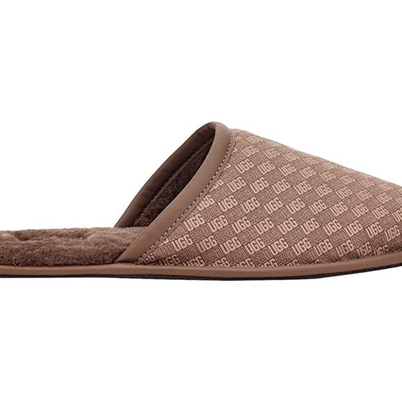 UGG Scuff Logo Jacquard slip-on slipper. Size: 10, 11 - Picture 9 of 11